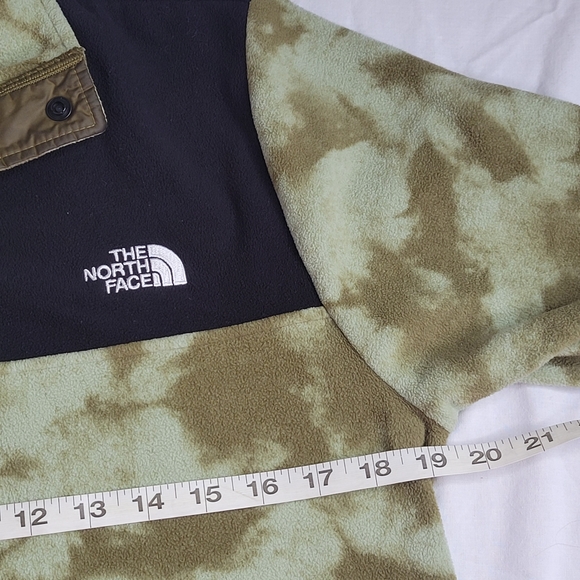 The North Face Mens Snap Pullover Small Sweater FLEECE JACKET - Picture 7 of 9